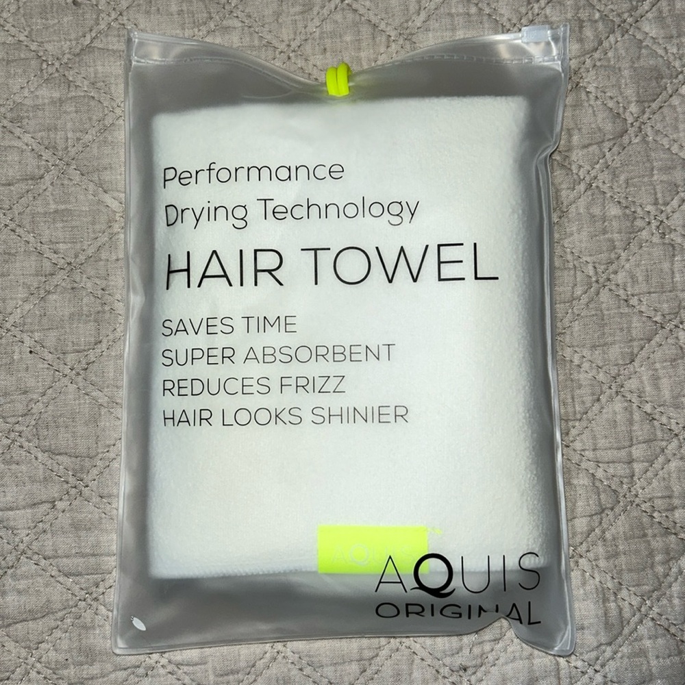🎁 Aquis Performance Drying Technology quick dry towel
